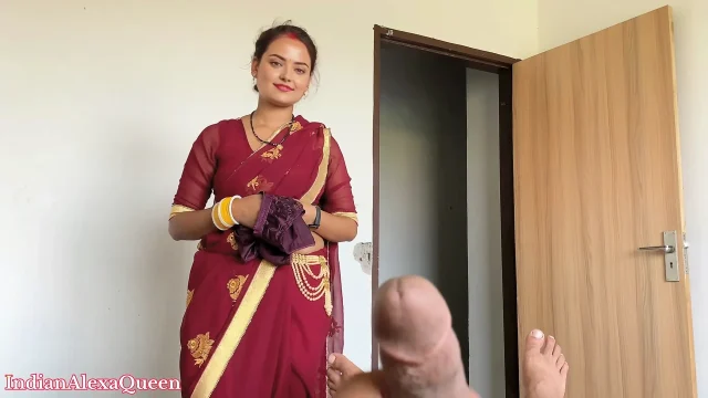 Desi Village Stepsister Came Home From The Market And You Saw Her Helping Her Brother-in-law To Masturbate Indianalexaqueen
