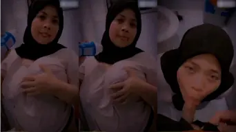 Jilbab Hitam, Toket Montok Bikin Tiktok Makin Panas Viral
