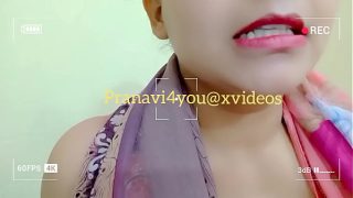 Pranavi Ngasih Trik Jajan Panas Pakai Suara Hindi Bikin Makin Basah.