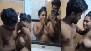 Mesum! Ngentot Di Kamar Mandi Sama Pacar Montok, Toket Gede Dibanting-banting