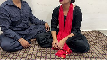 Desi Bibi Ko Baba Ke Saath Share Karte Hue, Hindi Audio Mein Garam Aur Kinky Maza