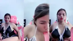 Marimar Kimpe, Sepong Dildo Manga, Live Minta Digojlok.