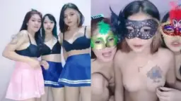 Tiga Abg Bugil Teler, Ngebet 4some Sampai Lupa Diri