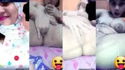 Vcs Bareng Cewek Hijab Toge, Makin Greget Makin Basah.