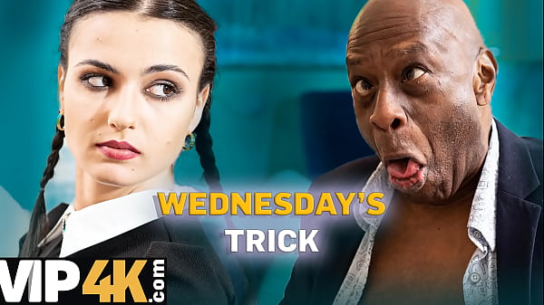 Daddy4k, Mimpi Basah Wednesday Addam Soal Kontol Hitam Besar Akhirnya Jadi Kenyataan.